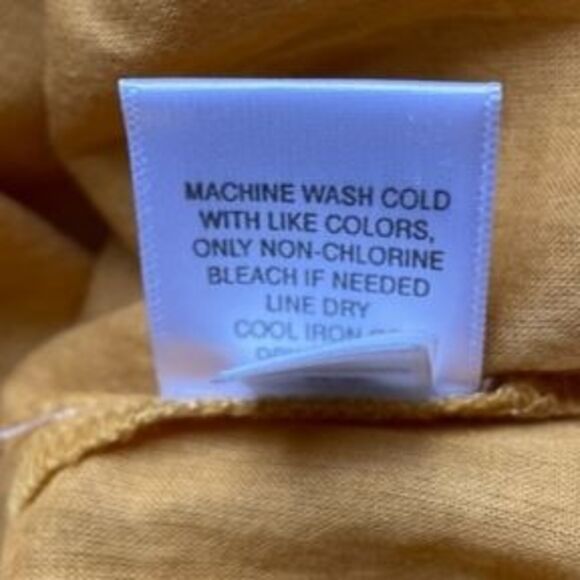 NWT Garnet Hill Top Organic Cotton Lace Trim Peasant Blouse Yellow Size 2 NEW - Picture 7 of 8